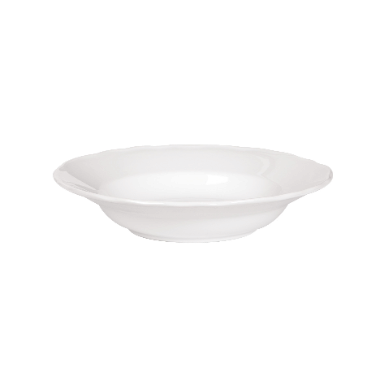 TALLERKEN DYP 21 cm           VICTORIA-HVITT