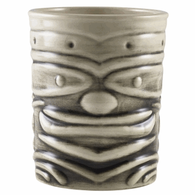 Tiki mug lav, hvit 30 cl