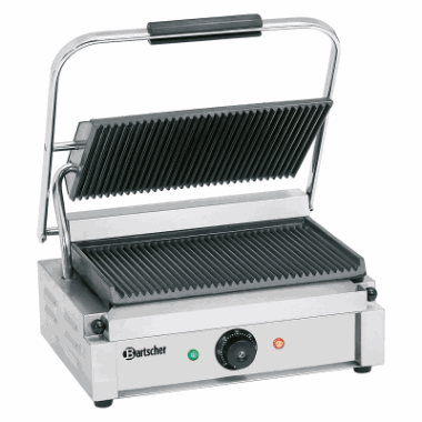 Pressgrill Panini m/riller oppe og nede