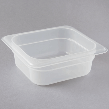 Kantine 1/6-65mm  1Ltr.Polyplast Cambro 17,6x16,2 cm