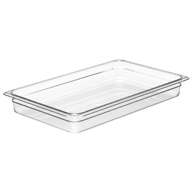 Cambro kantine 1/1-65 mm klar polycarbonat 53x32,5cm