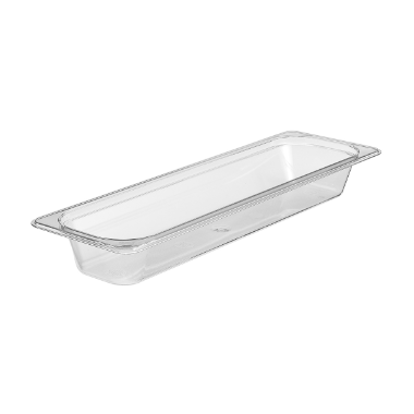 Cambro kantine 2/4-65 mm klar polycarbonat 53x16,2 cm