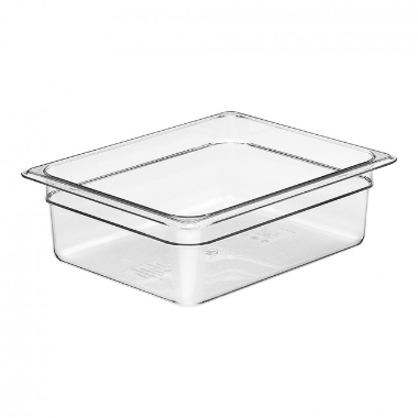 Cambro kantine 1/2-100 mm klar polycarbonat 26,5x32,5 cm