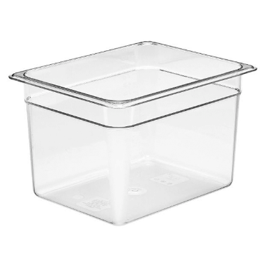 Cambro kantine 1/2-200 mm klar polycarbonat 26,5x32,5 cm