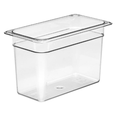 Cambro kantine 1/3-200 mm klar polycarbonat 17,6x32,5