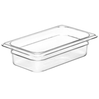 Cambro kantine 1/4-65 mm klar polycarbonat 26,5x32,5 cm