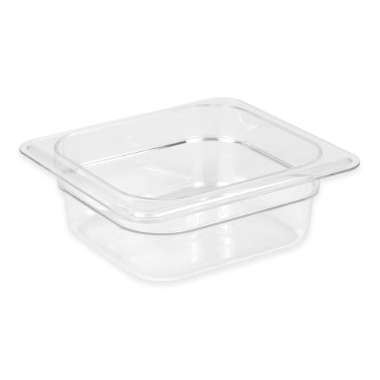 Cambro kantine 1/6-65 mm klar polycarbonat 17,6x16,2 cm