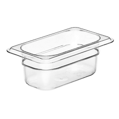 Cambro kantine 1/9-65 mm klar polycarbonat 17,6x10,8 cm