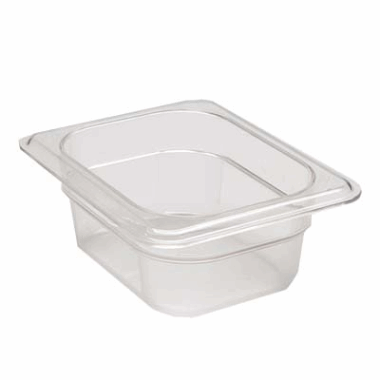 Cambro kantine 1/8-65 mm klar polycarbonat