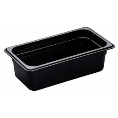 Cambro kantine 1/3-100 mm sort 17,6x32,5