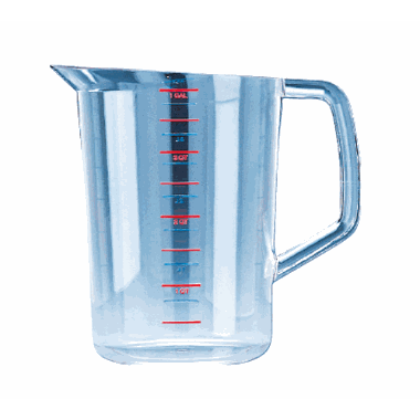 Literml Cambro 0,5 ltr, uknuselig plast