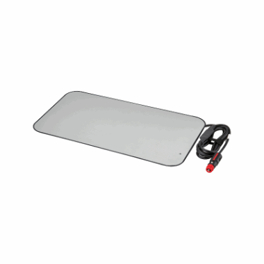 Varmeplate tynn for bil 100W pizzabag/transportboks 50x29cm