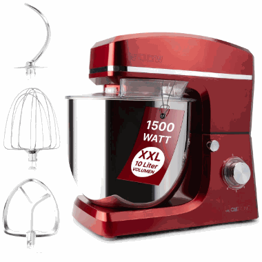 Kj�kkenmaskin, med visp, krok, spade. 10L rfr bolle 1500W
