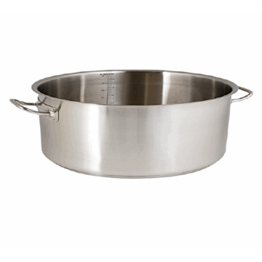 Kjele lav u/lokk 24x11cm 5,0 l, rfr for induksjon