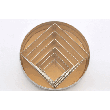 Utstikkersett 1182, firkant