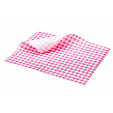 Greaseproof Paper rdtrutet 25x20cm (1000 Stk)