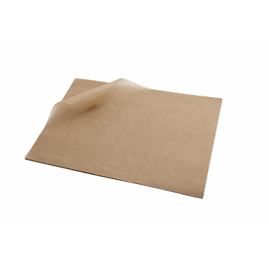 Greaseproof Paper brun 25x35cm (1000 Stk)