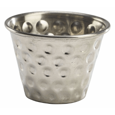 Ramekin, hamret rustfritt stl 7cl.