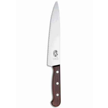 Victorinox kokkekniv m/riller 22cm treskaft