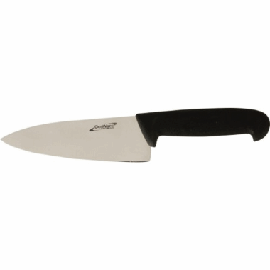 Kokkekniv 16cm Svart plastskaft