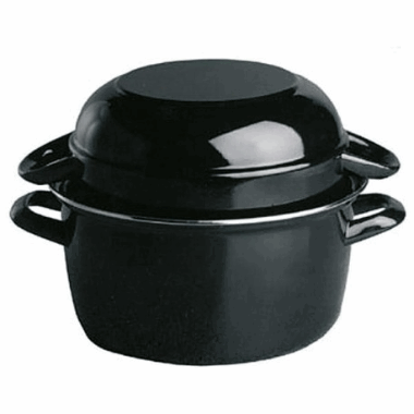 Blskjell kjele emeljert 20cm  3,3+1,6L