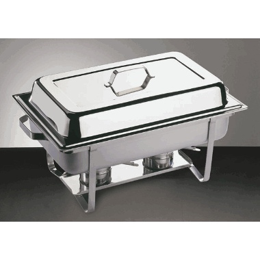 Chafing dish  twin  (2 stk), stablebar med 1/1-65GN