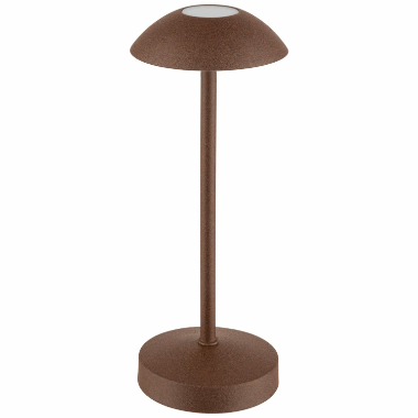 Bordlampe rust Alva, H:20cm :8cm  oppadbar