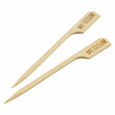 Bamboo Steak Markers 9cm/3.5  Medium (100pcs)