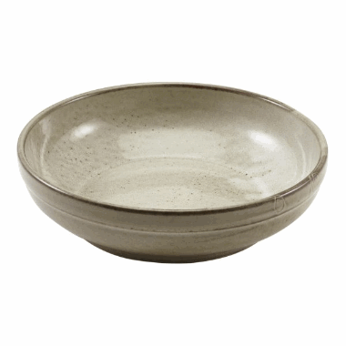 Terra Porcelain smoke Grey Coupe Bowl 20cm 