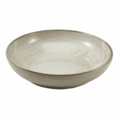 Terra Porcelain Smoke Grey Coupe Bowl 27cm 