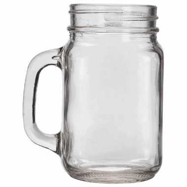 Genware Glass Mason Jar 68cl / 24oz