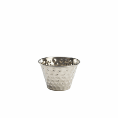 11,5cl. Stainless Steel Hammered Ramekin