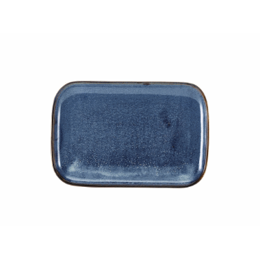 Terra Porcelain Aqua Blue Rect.Plate 34,5x23,5cm