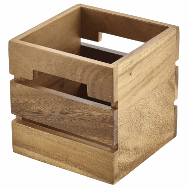 Acacia Wood Box/Riser 15x15x15cm