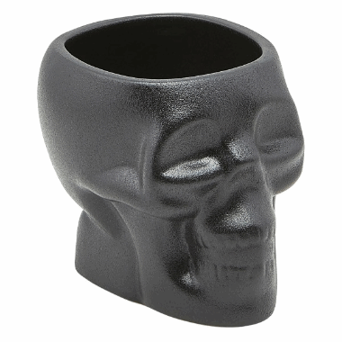 Cast Iron Effect Tiki Skull Mug 40cl/14oz