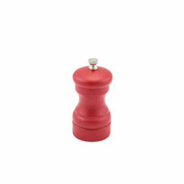 GenWare Red Wooden Salt/Pepper Grinder 10cm