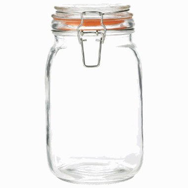 Genware Glass  Norgesgalss  Terrine Jar 1.5L 11x20cm