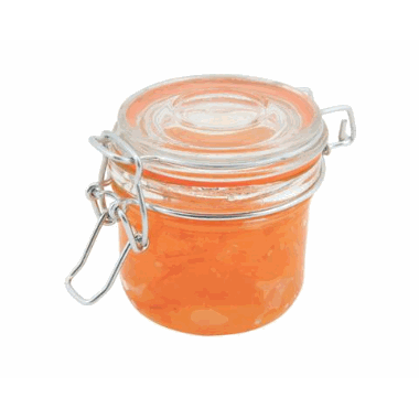 Genware Glass Terrine Jar 200ml 8.2 x 8.1cm