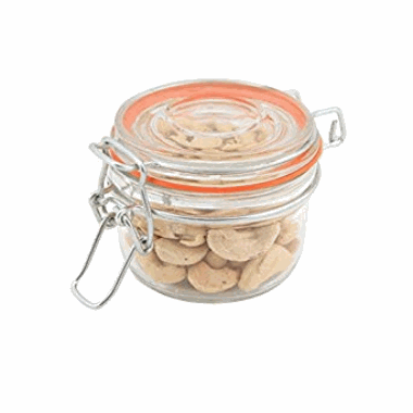 Genware Glass Terrine Jar 125ml 8.1 x 6.5cm