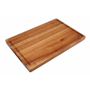 Genware Acacia Wood Serving Board 34 x 22 x 2cm